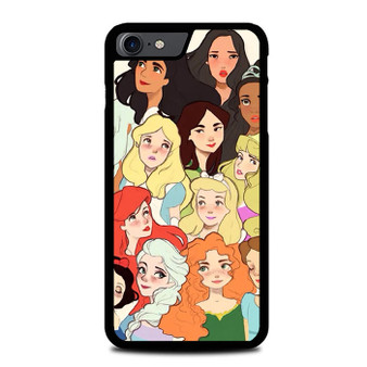 Disney Princess Collage iPhone SE 2022 Case