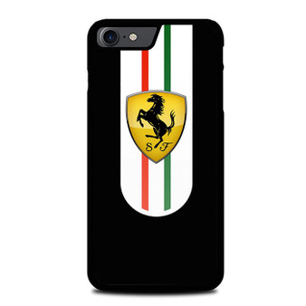 Ferrari Black Logo iPhone SE 2022 Case