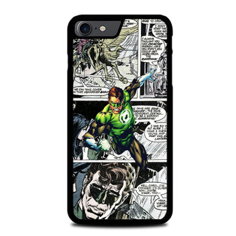 Green Lantern in Comic iPhone SE 2022 Case