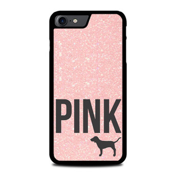 Light Glitter Pink Victoria's Secret iPhone SE 2022 Case