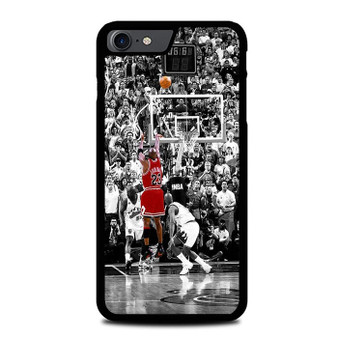 Michael Jordan Last Shot iPhone SE 2022 Case