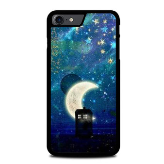Tardis doctor who in Night iPhone SE 2022 Case