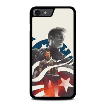 The Avengers Steve Rogers as Captain America 2 iPhone SE 2022 Case
