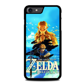 The Legend of Zelda Breath of the Wild Link and Zelda iPhone SE 2022 Case