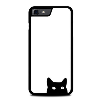 Watching black cat iPhone SE 2022 Case