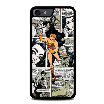 Wonder Woman in Comic iPhone SE 2022 Case