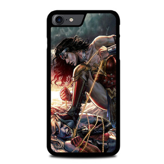 Wonder Woman VS Harley Quinn iPhone SE 2022 Case