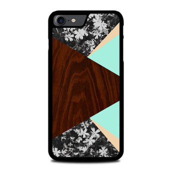 Wood Floral 2 iPhone SE 2022 Case