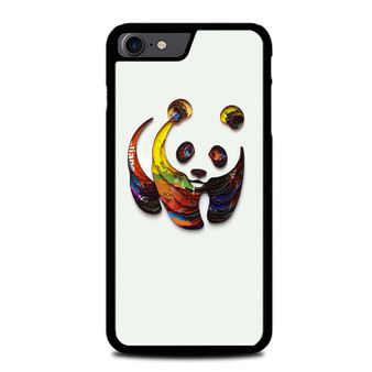 WWF Panda Colour Pattern iPhone SE 2022 Case