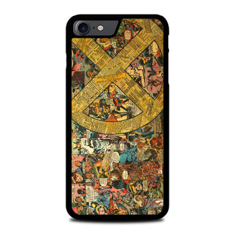 X-Men Comic Pattern iPhone SE 2022 Case