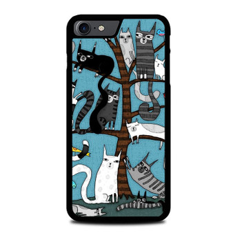 Cat Tree iPhone SE 2022 Case