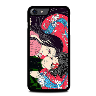 Demon Slayer Nezuko and Tanjiro iPhone SE 2022 Case