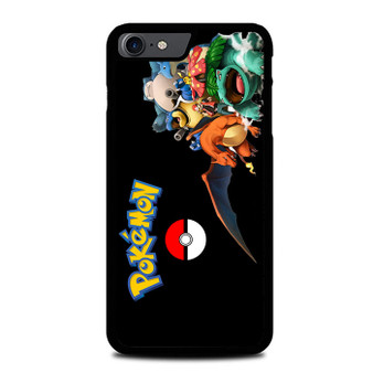 Pokemon in Black iPhone SE 2022 Case