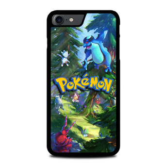 Pokemons in the Forest iPhone SE 2022 Case