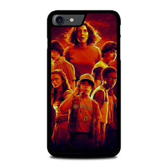 Stranger Things Characters iPhone SE 2022 Case
