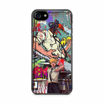 Denji in Gravity iPhone SE 2020 Case