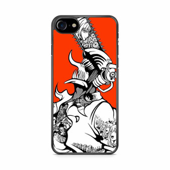 Denji In Red Art iPhone SE 2020 Case