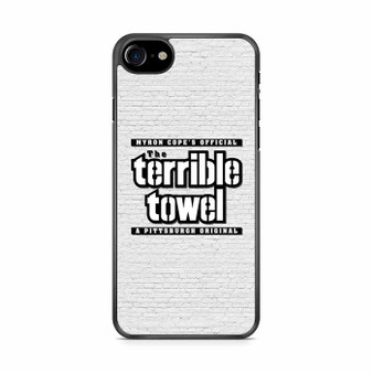 The Terrible Towel Pittsburgh Steelers in Brick iPhone SE 2020 Case