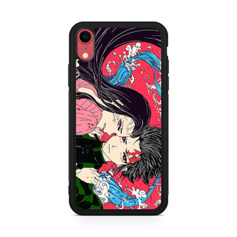 Demon Slayer Nezuko and Tanjiro iPhone XR Case