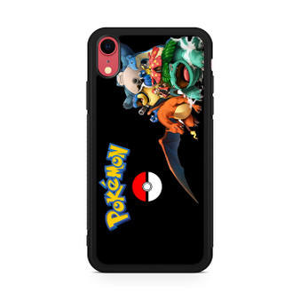 Pokemon in Black iPhone XR Case