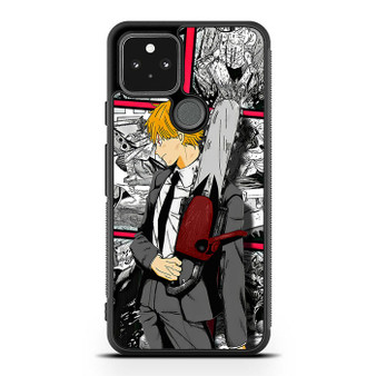 Denji in Comic Art Google Pixel 5 | Pixel 5a With 5G Case