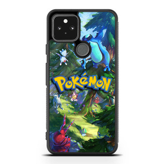Pokemons in the Forest Google Pixel 5 | Pixel 5a With 5G Case