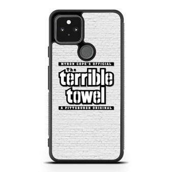 The Terrible Towel Pittsburgh Steelers in Brick Google Pixel 5 | Pixel 5a With 5G Case