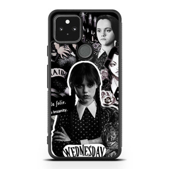 Wednesday The Addams Familly Collage Google Pixel 5 | Pixel 5a With 5G Case