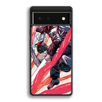 Denji VS Katana Man Cover Google Pixel 6 | Google Pixel 6a | Google Pixel 6 Pro Case