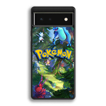 Pokemons in the Forest Google Pixel 6 | Google Pixel 6a | Google Pixel 6 Pro Case