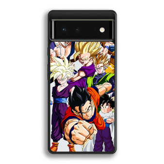 Son Gohan Dragon Ball Collage Google Pixel 6 | Google Pixel 6a | Google Pixel 6 Pro Case