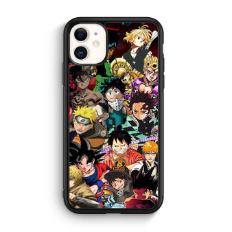 Favorite anime collage iPhone 11 Case