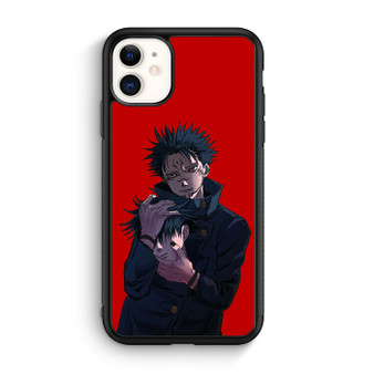 Jujutsu Kaisen Sukuna dominates Megumi iPhone 11 Case