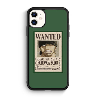 One Piece Roronoa Zoro Bounty iPhone 11 Case