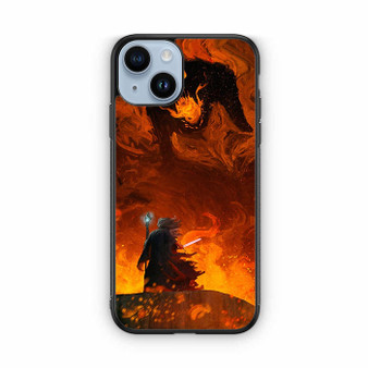 Gandalf vs Balrog The lord of the ring iPhone 14 Case