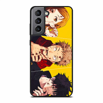 Jujutsu Kaisen Main Characters Samsung Galaxy S21 FE 5G Case