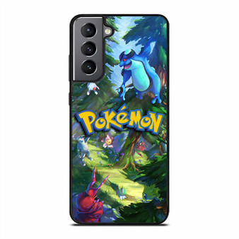 Pokemons in the Forest Samsung Galaxy S21 FE 5G Case