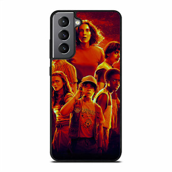 Stranger Things Characters Samsung Galaxy S21 FE 5G Case