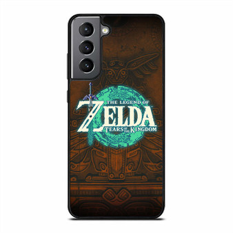 The Legend of Zelda Tears of the Kingdom Logo Art Samsung Galaxy S21 FE 5G Case