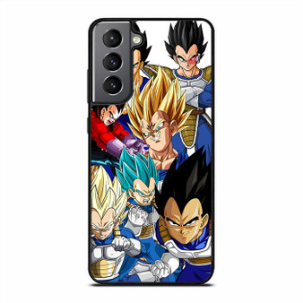 Vegeta Dragon Ball Collage Samsung Galaxy S21 FE 5G Case