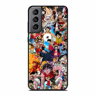 One Piece Luffy Collages 1 Samsung Galaxy S21 5G Case