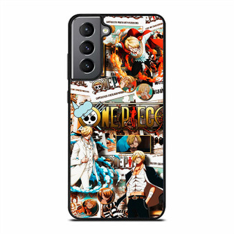 One Piece Sanji Collages 1 Samsung Galaxy S21 5G Case