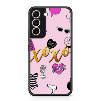 Xoxo Gliter 1 Samsung Galaxy S22 Case