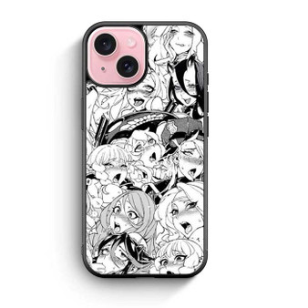 Ahegao Manga Anime iPhone 15 Case