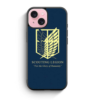 Attack on The Titan Scouting Legion iPhone 15 Case