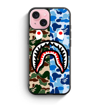 Bape Shark Mix iPhone 15 Case
