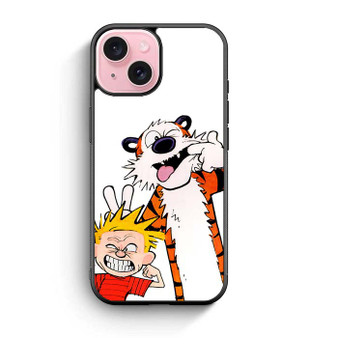 BFF Calvin and Hobbes iPhone 15 Case