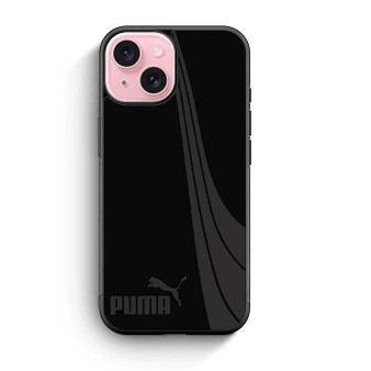 black puma iPhone 15 Case