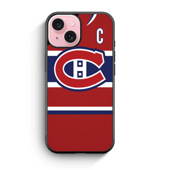 canadiens hockey jersey iPhone 15 Case
