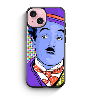 Charlie Caplin Pin iPhone 15 Case